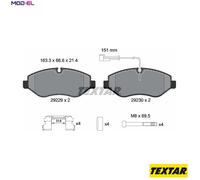 BRAKE PAD SET DISC BRAKE 2922902 FOR NISSAN CABSTAR/NT400 YD25K3LD-5HO 2.5L 4cyl