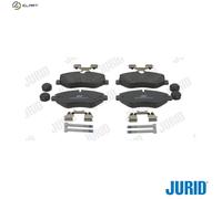 JURID 2922909560 Brake Pad Set, disc brake for ,IVECO