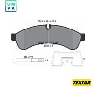 BRAKE PAD SET DISC BRAKE 2923101 FOR IVECO DAILY/VI/Platform/Chassis 3.0L 4cyl