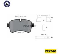 BRAKE PAD SET DISC BRAKE 2923201 FOR IVECO CITY/Bus/DAILY F1CE0441A 3.0L 4cyl