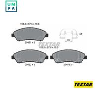 BRAKE PAD SET DISC BRAKE 2945101 FOR FUSO 4P10-BAT2/T2/BAT4/T4/BAT6/T6 3.0L