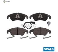 SWAG Disc Brake Pad Set Front Axle Fits AUDI Q5 8R 8R0698151A