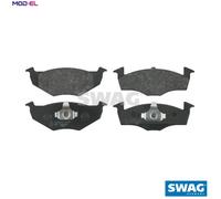 SWAG Autoteile Brake Pad Set 30 91 6044 – Front Axle Disc Brake for VW/SEAT/SKODA