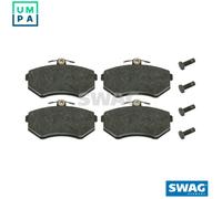 Brake pads Front Axle 30 91 6308 SWAG for AUDI 80 B3 Saloon COUPE B3 80 B4 Avant