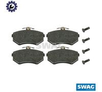Brake pads Front Axle 30 91 6308 SWAG for AUDI 80 B3 Saloon COUPE B3 80 B4 Avant