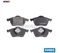 Brake pads Front Axle 30 91 6338 SWAG for VW AUDI SEAT SKODA
