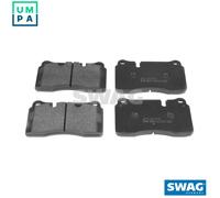 Brake pads Front Axle 30 91 6734 SWAG for VW AUDI SEAT CUPRA