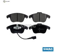 SWAG 30 91 6760 Brake pad set