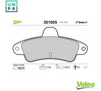 VALEO 301005 Brake pad set