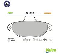 BRAKE PAD SET DISC BRAKE 301012 FOR FIAT 176B1.000/B4.000 1.2L 4cyl PUNTO