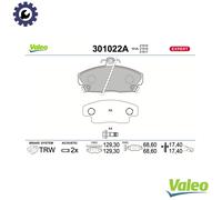 BRAKE PAD SET DISC BRAKE 301022A FOR MG LOTUS ROVER 45/Hatchback 200/II 25 1.4L