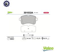 BRAKE PAD SET DISC BRAKE 301032A FOR IVECO DAILY/VI/Platform/Chassis/Van 3.0L