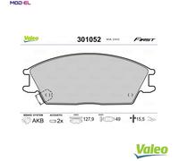 VALEO 301052 Brake pad set