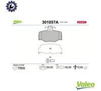 VALEO 301057A Brake pad set