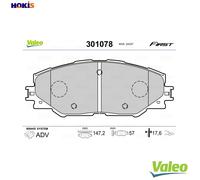 BRAKE PAD SET DISC BRAKE 301078 FOR TOYOTA 2AZ-FE 2.4L 1AZ-FE 2.0L 4cyl RAV4