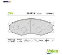 BRAKE PAD SET DISC BRAKE 301123 FOR NISSAN TERRANO PICK/UP 300C/DATSUN AXXESS