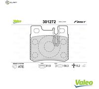 New Brake Pad Set, disc brake for MERCEDES-BENZ:SL,190,SLK,S124,A124 14209520