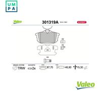 BRAKE PAD SET DISC BRAKE 301319A FOR MITSUBISHI CARISMA SPACE/STAR/MPV COLT/VI