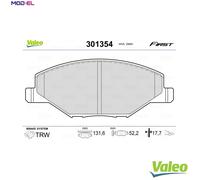 VALEO 301354 Brake pad set