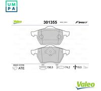 BRAKE PAD SET DISC BRAKE 301355 FOR VW AUDI ARG/APT/ADR/AEB/AUG/ATW/APU 1.8L