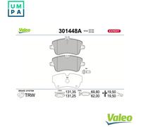 BRAKE PAD SET DISC BRAKE 301448A FOR MERCEDES-BENZ C-CLASS/T-Model CLK SLK 1.8L