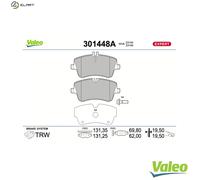 BRAKE PAD SET DISC BRAKE 301448A FOR MERCEDES-BENZ C-CLASS/T-Model CLK SLK 1.8L