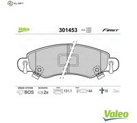 VALEO 301453 Brake pad set