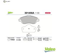 BRAKE PAD SET DISC BRAKE 301456A FOR OPEL TIGRA/TwinTop CORSA/Hatchback/Van 1.0L