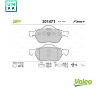 BRAKE PAD SET DISC BRAKE 301471 FOR RENAULT LAGUNA/II/Grandtour/Sport/Tourer