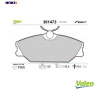 VALEO 301473 Brake pad set