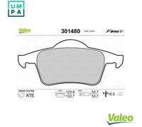 VALEO 301480 Brake pad set