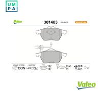 BRAKE PAD SET DISC BRAKE 301483 FOR VW AUDI A6/S6 AEB/AUG/ATW/APU/ANB/ARG 1.8L