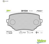 BRAKE PAD SET DISC BRAKE 301534 FOR SUZUKI GRAND/VITARA/Open/Off-Road/Vehicle