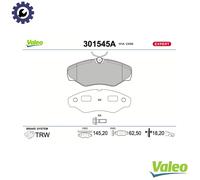 VALEO 301545A Brake pad set