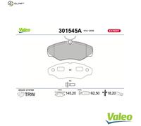 VALEO 301545A Brake pad set