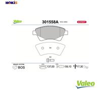 VALEO 301558A Brake pad set