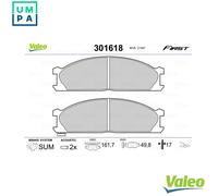 BRAKE PAD SET DISC BRAKE 301618 FOR NISSAN NP300/PICKUP TERRANO VAN/ICHI/Bus