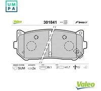 VALEO 301841 Brake pad set