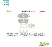BRAKE PAD SET DISC BRAKE 301852A FOR MITSUBISHI OUTLANDER LANCER/VIII DODGE