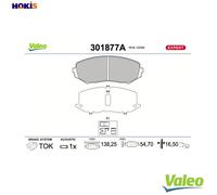 VALEO 301877A Brake pad set