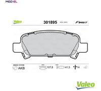 VALEO 301895 Brake pad set