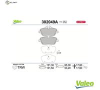 BRAKE PAD SET DISC BRAKE 302049A FOR BMW 1/E8/E87/E82/Convertible/E88 B M47D20