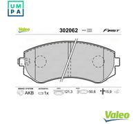 VALEO 302062 Brake pad set