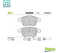 BRAKE PAD SET DISC BRAKE 302099 FOR CITROEN RHD /AHS /AHV 2.0L 4cyl DS4