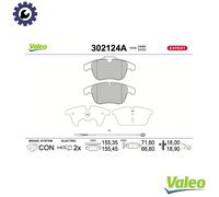 BRAKE PAD SET DISC BRAKE 302124A FOR PEUGEOT 407/SW 508/Van CITROËN C5/III 2.2L