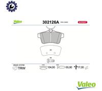 BRAKE PAD SET DISC BRAKE 302126A FOR PEUGEOT 3008/Van/MPV 5008 308 508/SW DS