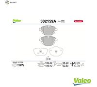 BRAKE PAD SET DISC BRAKE 302159A FOR BMW 6/Gran/Turismo/G32/X/G0/F9 7/X3/G01