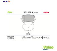 BRAKE PAD SET DISC BRAKE 302258A FOR VW CC/B7 SHARAN/Box/Body/MPV PASSAT/Van Q3