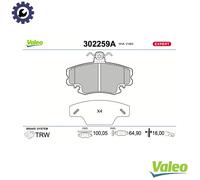 Fits VALEO 302259A BRAKE PADS EXPERT ⭐UK Stock⭐