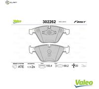 VALEO 302262 Brake pad set